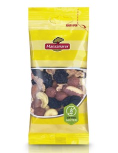 MANZ/COCTEL FRUTOS SECOS CRUDOS 8 UND. X 70 GRS.