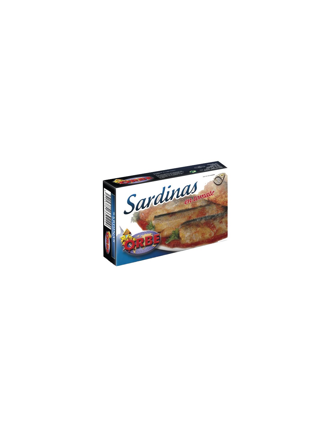 ORBE SARDINA TOMATE RO-125 C/25