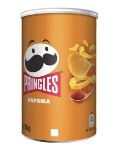 PRINGLES  PAPRIKA 70 GRS. X 12 UND.