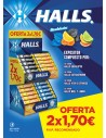 MOND/LOTE HALLS MENTOLADOS 2 X 1,70 E  50 UND.