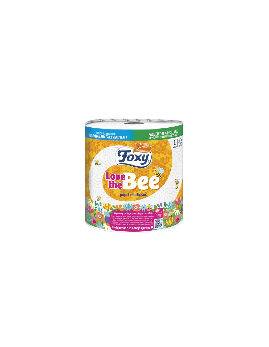 FOXY/LOVE THE BEE BOBINA (6 UND)