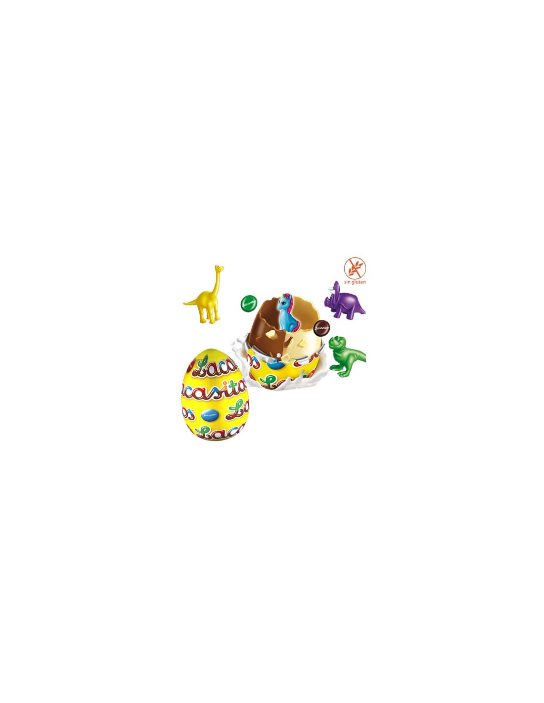 LACASA/HUEVO CHOCOLATE 24 UND. C/8