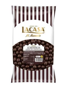 LACASA/KG. ALMENDRA CHOCO NEGRO CALIFORNIA C/3