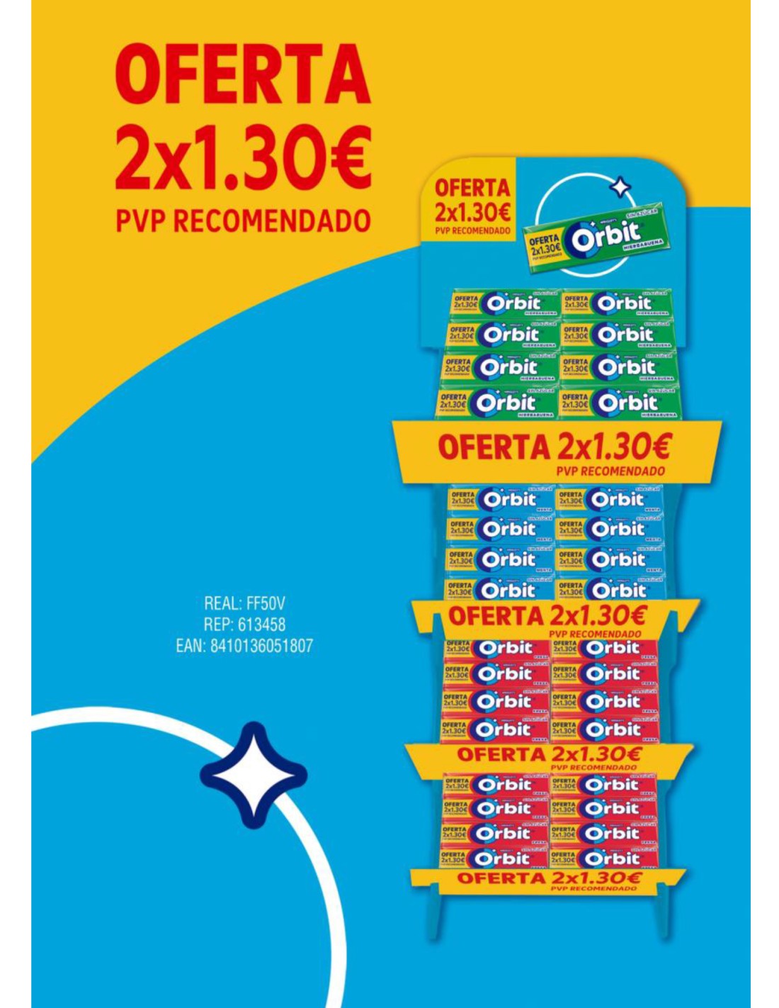 MARS/LOTE ORBIT 2 X 1,30E