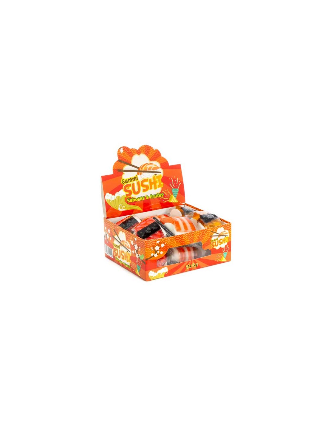 GUMMI SUSHI 180 GRS x 12 UND. C/24
