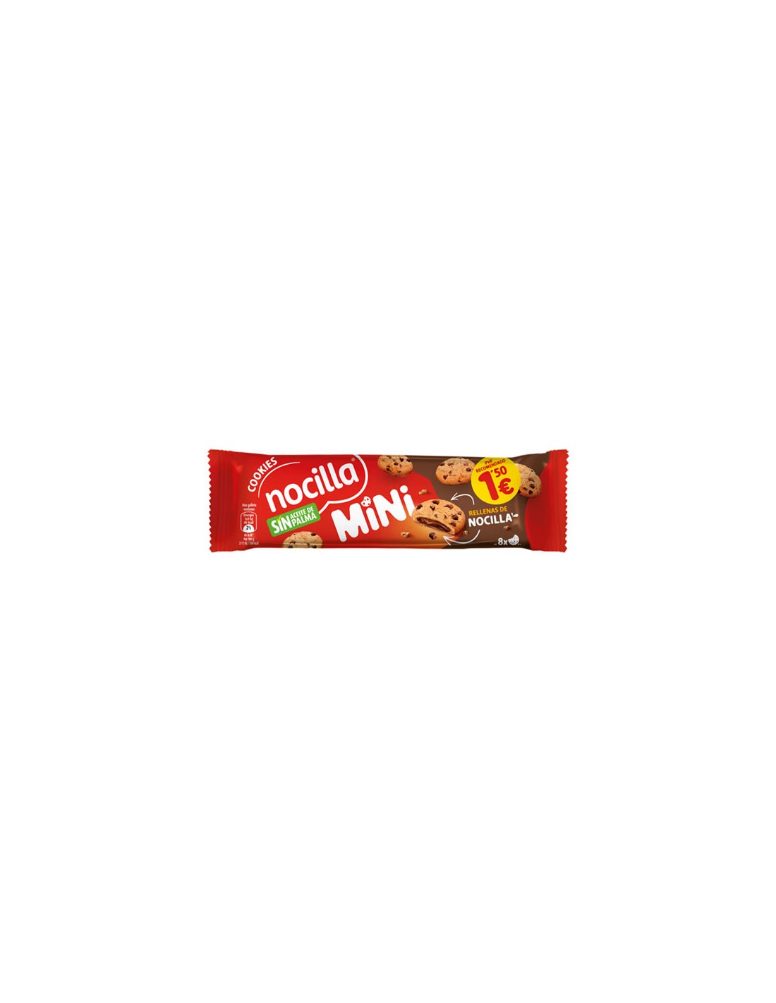 IDILIA/NOCILLA MINI COOKIE NEGRA 1,50E X 12 UND.