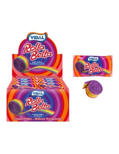 VIDAL/ROLLA BELTA MULTICOLOR 24 UND. C/6