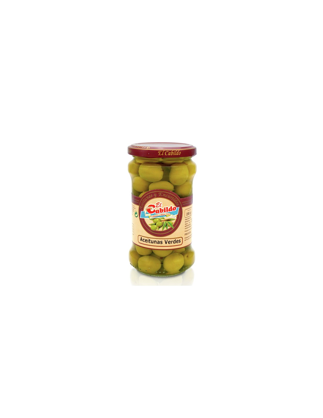 CABILDO/S-314 ACEITUNA MANZANILLA ANCHOA 12X160 GR