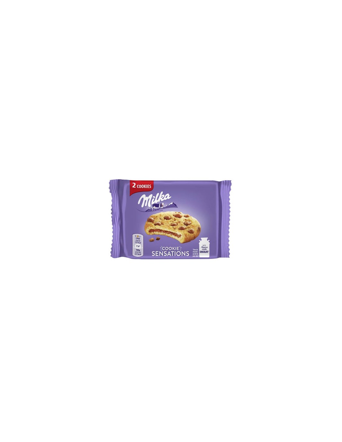 MOND/MILKA COOKIES SENSATIONS 52 GRS. X 24 UND.