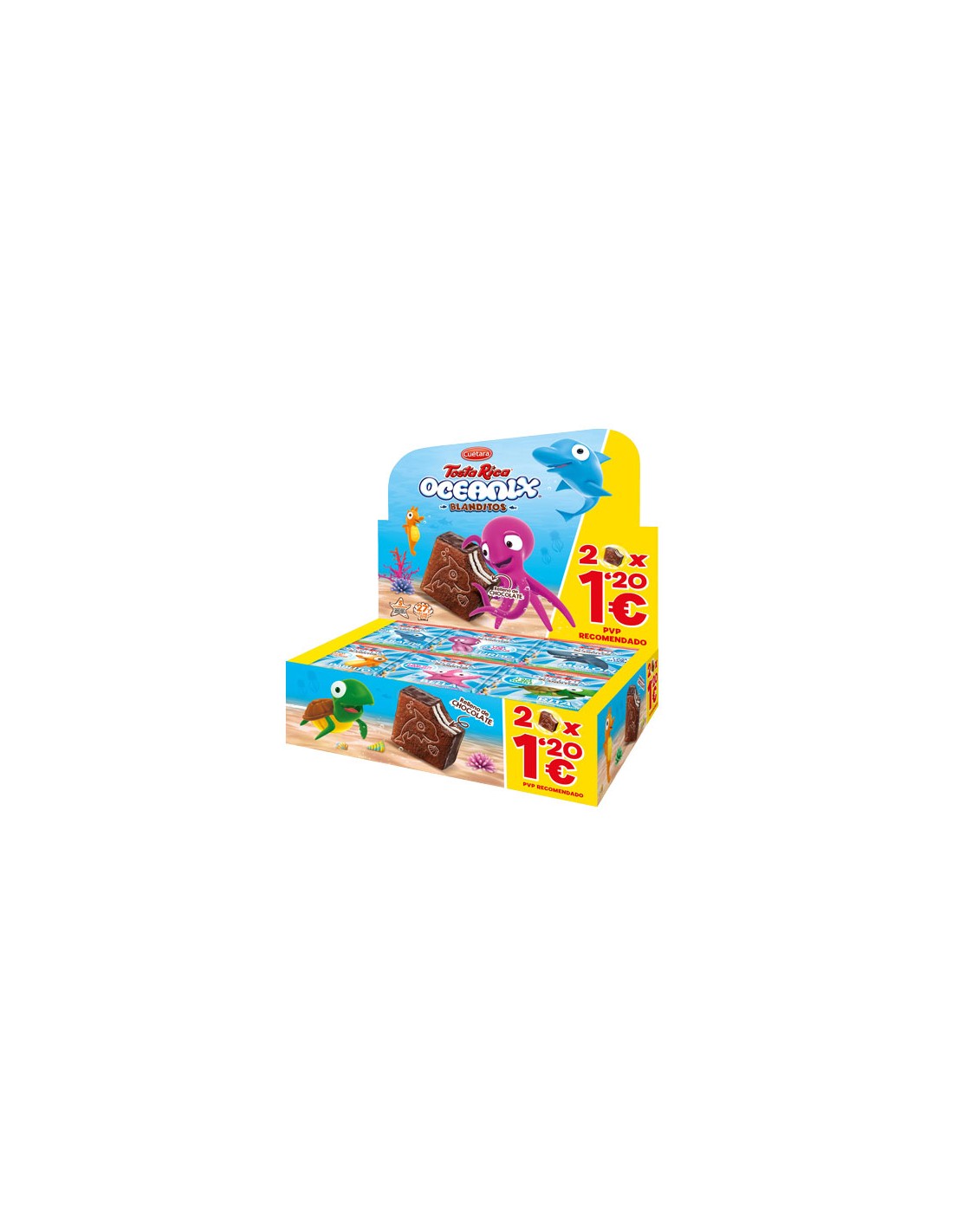 CUETARA/OCEANIX BLANDITOS 2 X 1,20 24 UND. C/10
