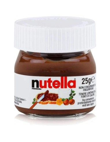 FERRERO/NUTELLA 25 GRS. X 64 UND.