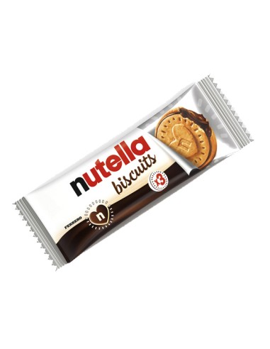 FERRERO/BARRITA NUTELLA BISCUITS 28 UDS.