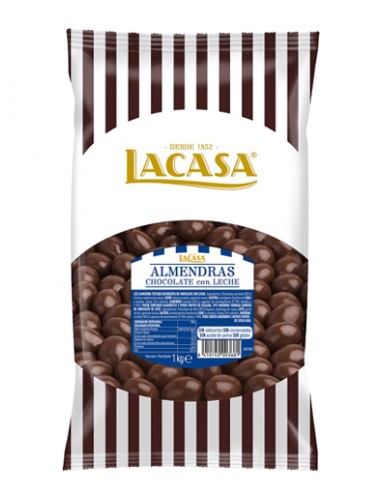 LACASA/KG. ALMENDRA CHOCO LECHE CALIFORNIA C/3