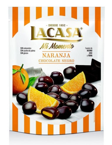 LACASA/DOYPACK NARANJA CHOC.NEGRO 9 X 125 GRS.