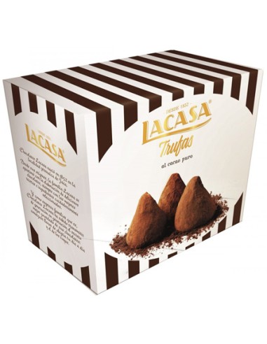 LACASA/TRUFAS CACAO 10 X 200 GRS.