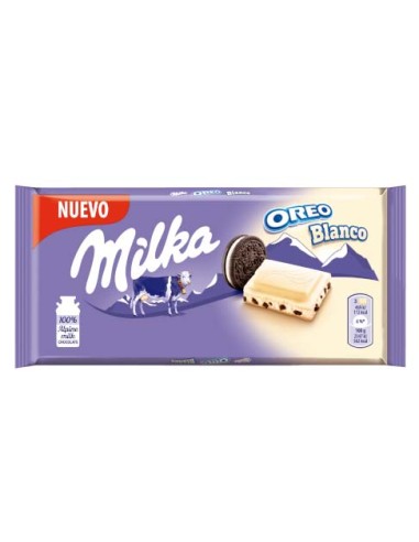 MOND/TABLETAS MILKA OREO BLANCO 22 X 100 GRS.