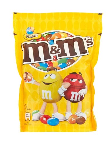 MARS/M&M POUCH CACAHUET 27 X 200 GRS.