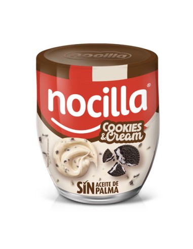 IDILIA/NOCILLA VASO COOKIES & CREAM 180 GRS. C/12