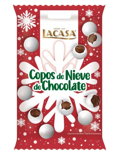 LACASA/COPOS NIEVE CHOCO KG. C/4