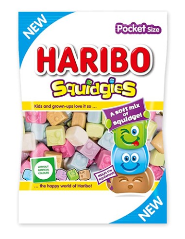 HARIBO/SOLAPA SQUIDGIES 18 X 80 GRS.