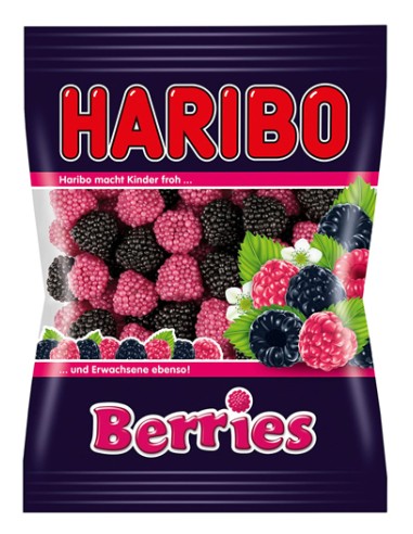 HARIBO/SOLAPA BERRIES (MORAS) 18X100 GRS.