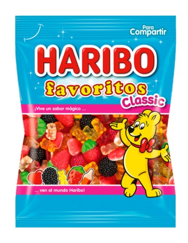 HARIBO/SOLAPA FAVORITOS CLASSIC 18 X 90 GRS.