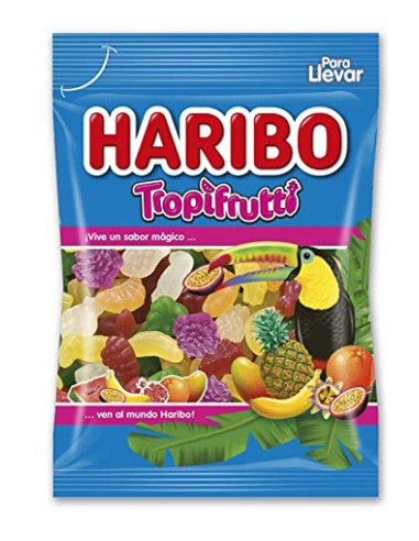 HARIBO/SOLAPA TROPI FRUTTI 18X100 GRS.