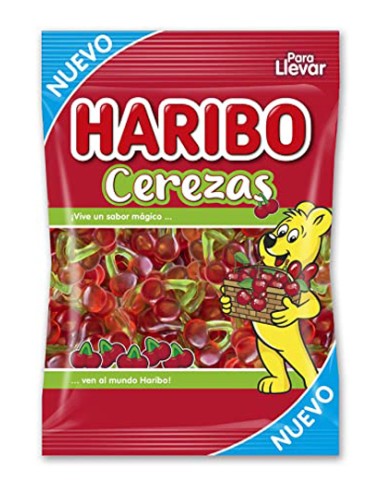 HARIBO/SOLAPA CEREZAS BRILLO 18 X 100 GRS.