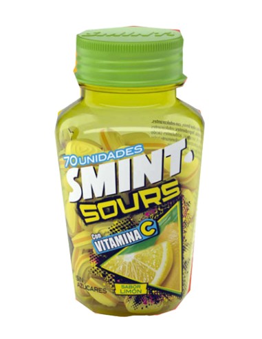 CHUPS/SMINT SOURS LIMON 6 UND. C/12