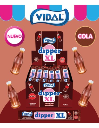 VIDAL/DIPPERS XL COLA 100 UND. C/6