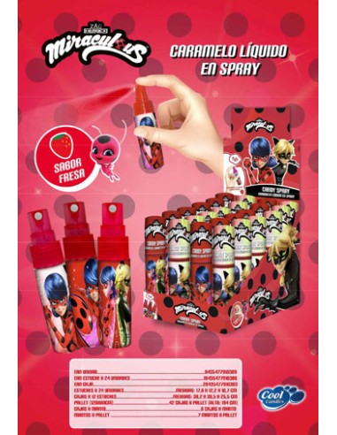 COOL/SPRAY CARAMELO LADY BUG 24 UND. C/12