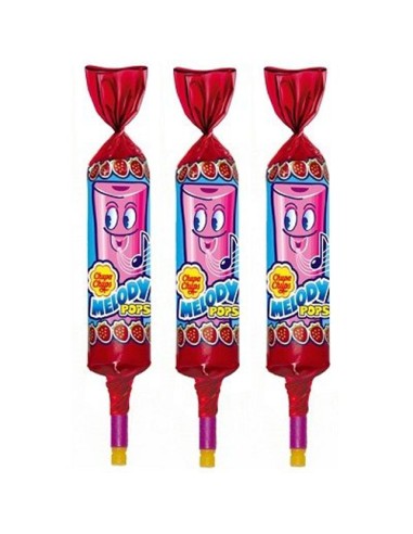 CHUPS/MELODY POP FRESA 48 UD. C/6