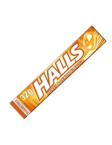 HALLS MIEL LIMON 20 C/24