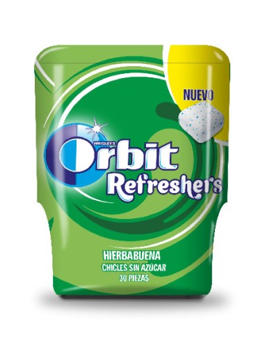 MARS/BOTE REFRESHERS ORBIT HIERBABUENA 6 UND. C/12