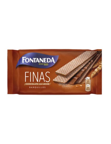 MOND/FONTANEDA BARQUILLO CHOCO LECHE 22 UND.