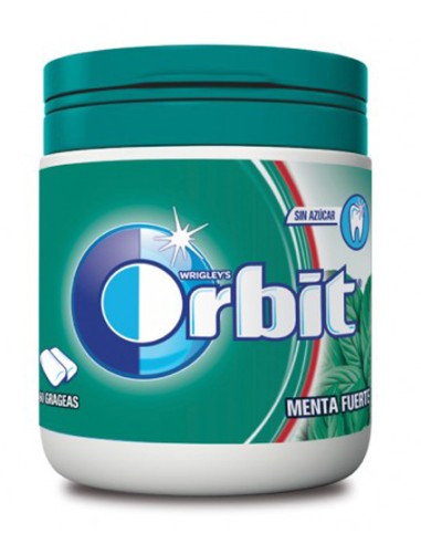 MARS/BOTE ORBIT MENTOL FUERTE 6 X 60 C/6