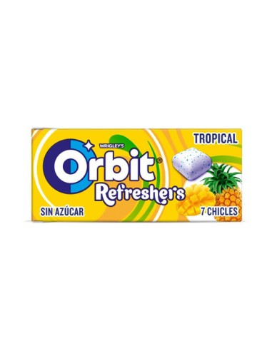 MARS/ORBIT REFRESHERS TROPICAL 16 UND. 1,30  C/24