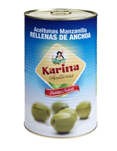 KARINA/ACEITUNA RELLENA 5 KGS. LATA 161/200