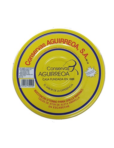 AGUIRREOA/TACOS ATUN ALETA  ESCABECHE RO-1800 C/8