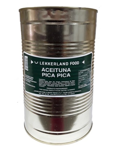 ACEITUNAS PICA PICA 4,3 KGS. C/3