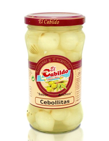 CABILDO/S-314 CEBOLLETA SABOR ANCHOA 12X160 GRS.