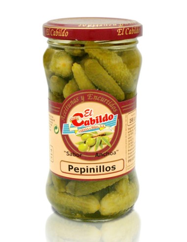 CABILDO/S-314 PEPINILLOS SABOR ANCHOA 12X155 GRS.