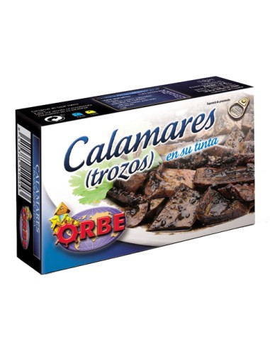 ORBE/CALAMARES EN SU TINTA OL-120 10 UND.