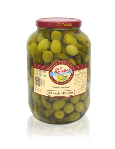 CABILDO/GALON GORDAL PEPINO 2 KG. ESC. C/3