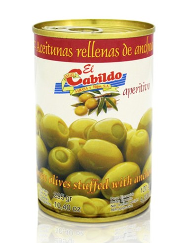 CABILDO/LATITA ACEITUNA RELLENA 240/260 12 UND.