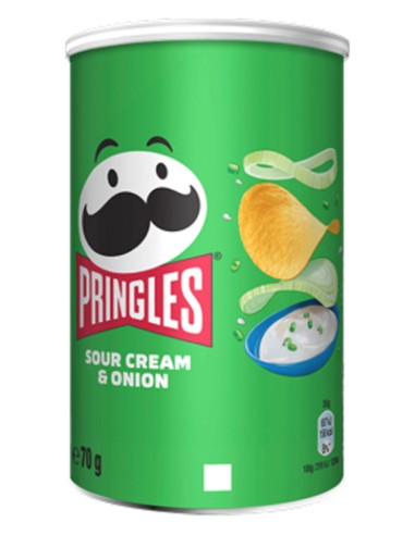 PRINGLES CEBOLLA 70 GRS. X 12 UND.