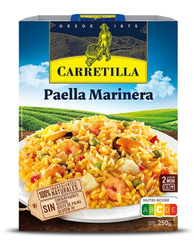 CARRETILLA/PAELLA MARINERA 10 X 250 GRS.