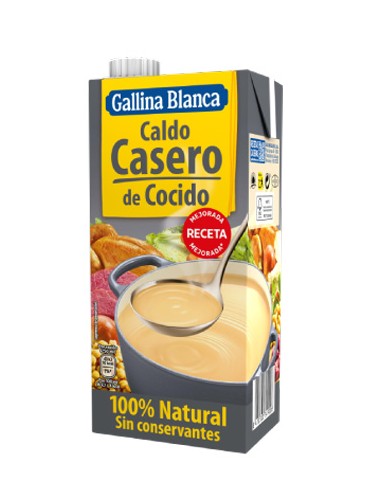 CALDO CASERO DE COCIDO 12 X 1 LITRO