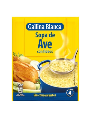 SOPA AVE FIDEOS 24 UND.