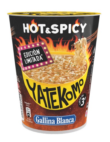 YATEKOMO HOT SPICI  8 X 61 GRS.